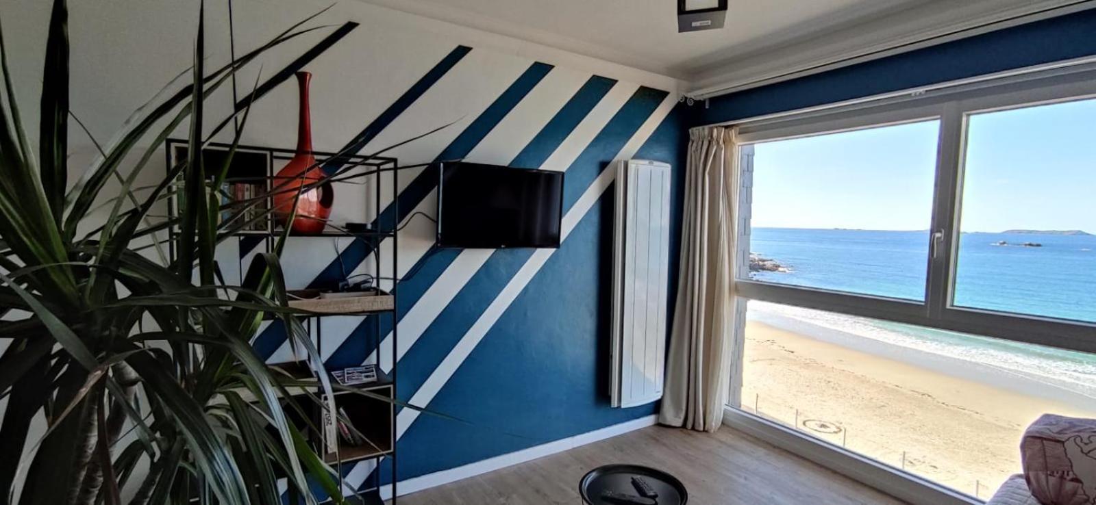 Appart N°22, Vue Mer, Plage Perros-Guirec Eksteriør bilde